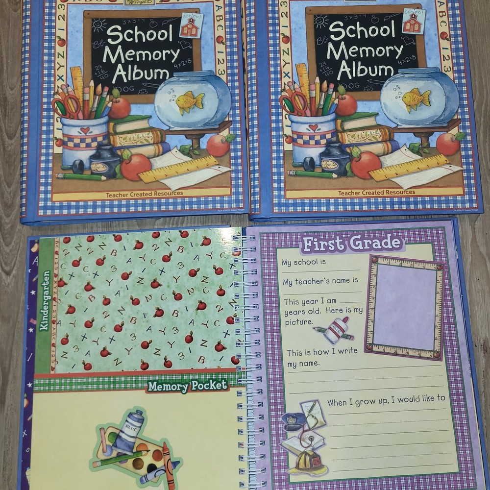 School Memory Album Set